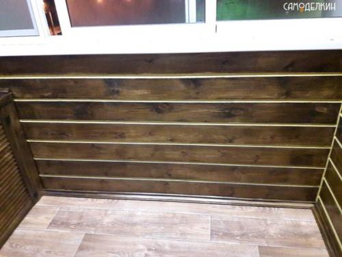Отделка балкона своими руками. 07