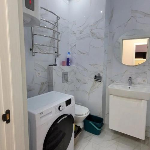 Кухня студия + спальня. 03