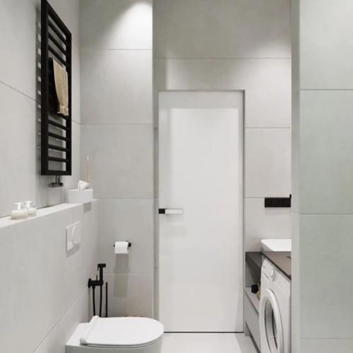 Стильный, нежный, эффектный интерьер ванной комнаты. 08