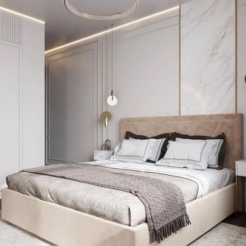 Дизайн - проект спальни с балконом и детской. 01