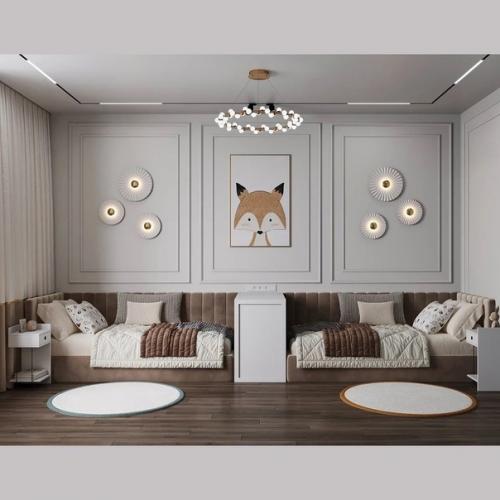 Дизайн - проект спальни с балконом и детской. 06