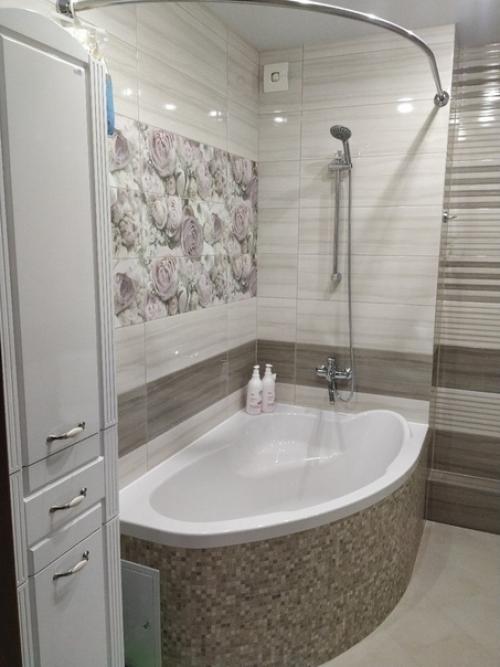 И наш ремонт в ванной покажу. 03