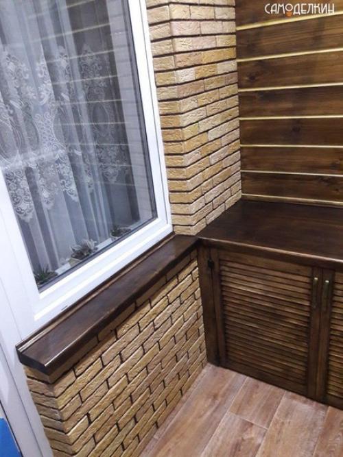 Отделка балкона своими руками. 04