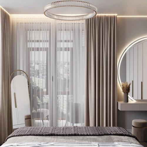 Дизайн - проект спальни с балконом и детской. 05