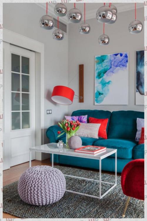 Красивая стильная квартира дизайнера. 04