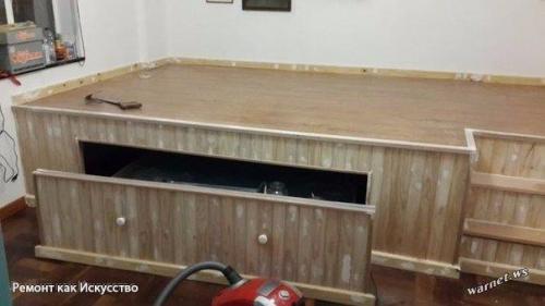 Как увеличить полезное пространство спальни. 05