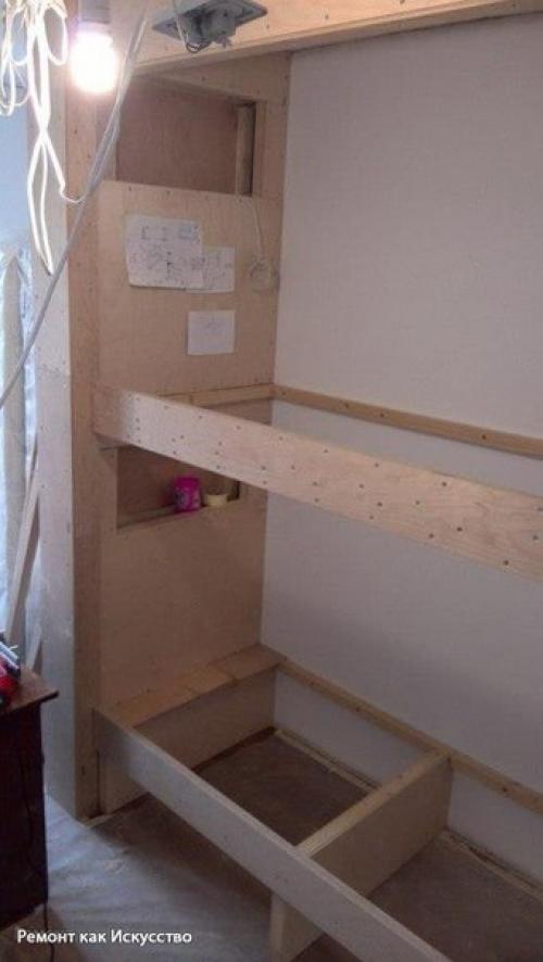 Оригинальное и яркое решение для детских комнат - двухъярусная кровать. 02