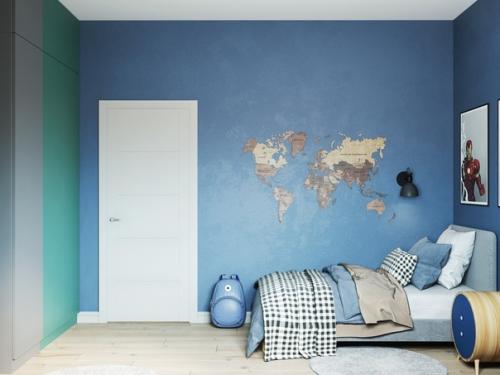 Дизайн детской для 2 братьев, частный дом. 07