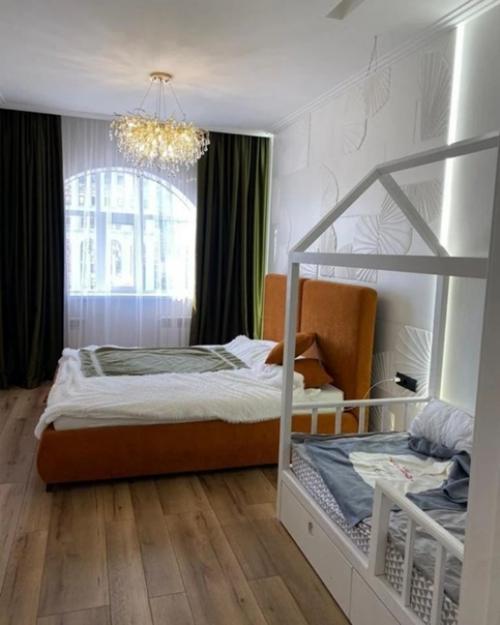 2 комнатная квартира, площадь 66, 4 м 2, кухня - студия. 05