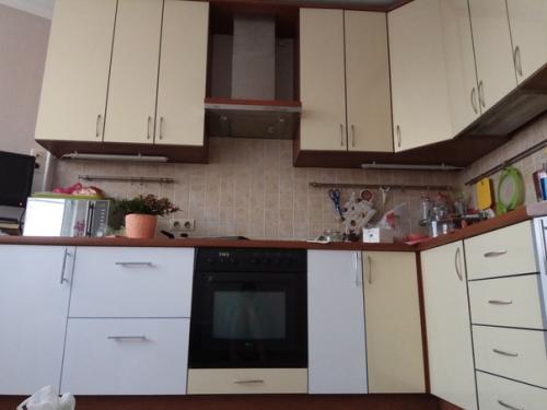 Было/стало. Просто поделиться небольшой переделкой кухни. 01