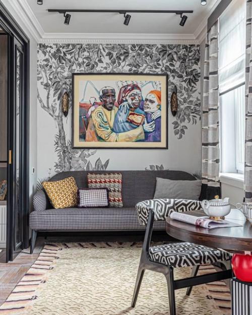 Квартира созданная для настоящих ценителей искусства. 02