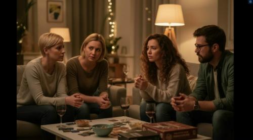 Вечер пятницы, как обычно - собрались у друзей.  