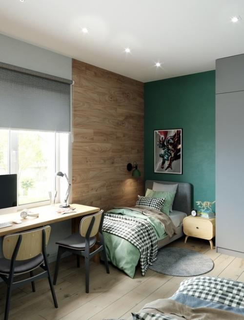 Дизайн детской для 2 братьев, частный дом. 01