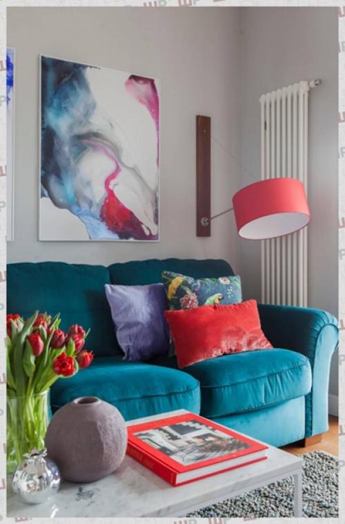 Красивая стильная квартира дизайнера. 06