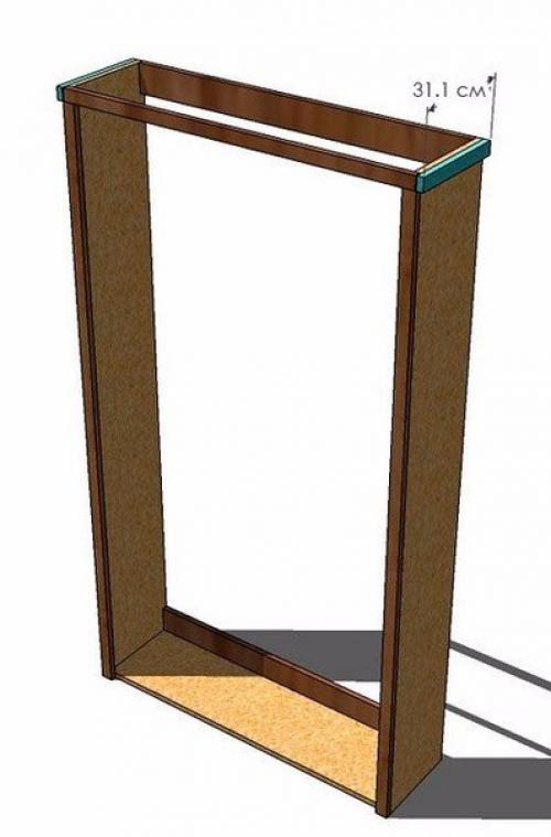 Как сделать откидную односпальную кровать. 03 Как сделать откидную односпальную кровать. 03