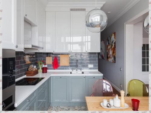 Красивая стильная квартира дизайнера. 07