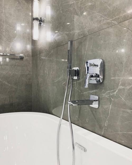 Совмещенный санузел после ремонта. 09