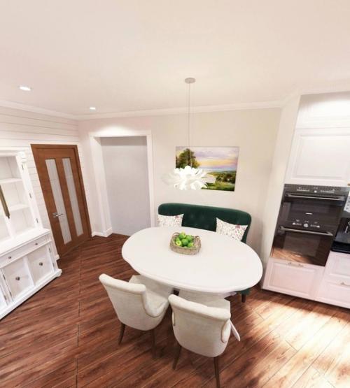 Первый этаж загородного дома. 02