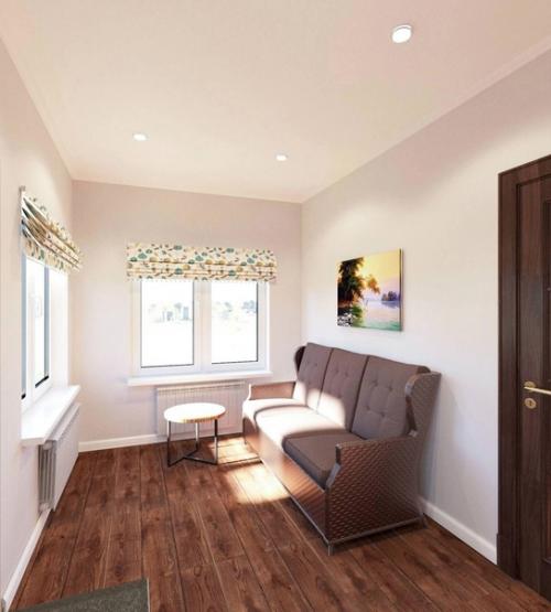 Первый этаж загородного дома. 03