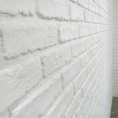 Имитация кирпичной кладки своими руками. 03