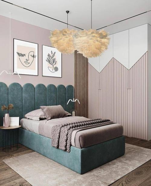 Проект детской комнаты для девочки 7-ми лет, площадью 15. 02