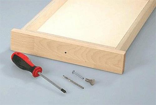 Ящик для ножей в разделочной доске. 07