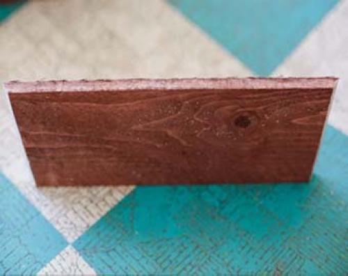 Необычные полки - соты своими руками. 03