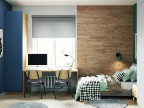 Дизайн детской для 2 братьев, частный дом. 03