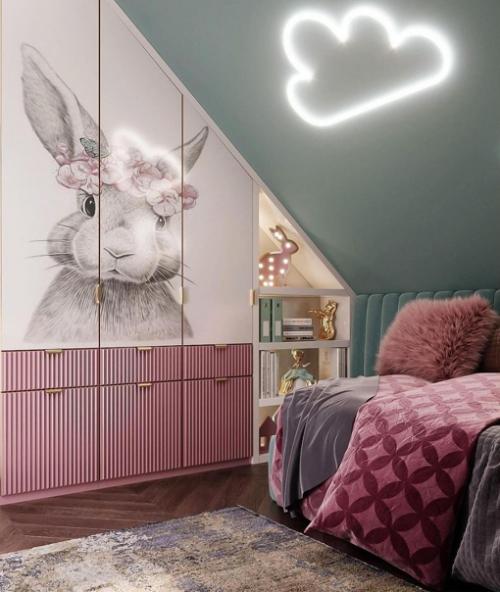 Шикарный проект детской комнаты. 05