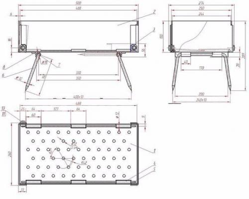 Мангал из металла своими руками. 03 Мангал из металла своими руками. 03