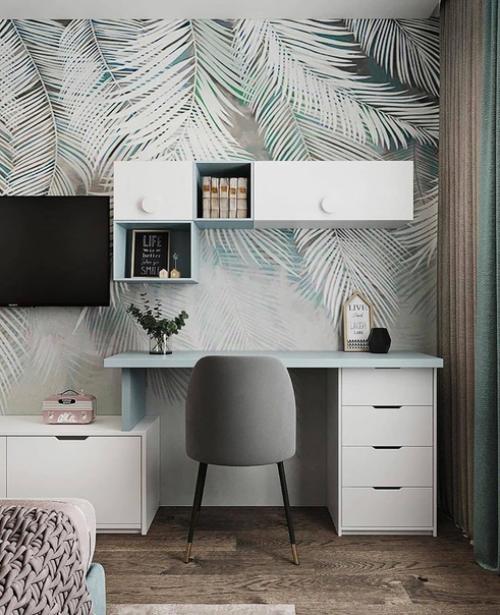 Проект детской комнаты для девочки 7-ми лет, площадью 15. 04