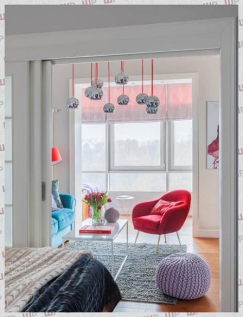 Красивая стильная квартира дизайнера. 03