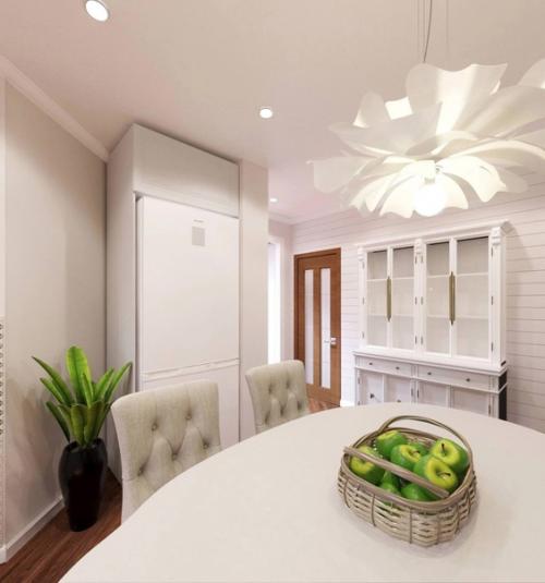 Первый этаж загородного дома. 01