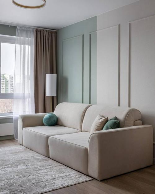 Светлая и воздушная евродвушка площадью 35, 8 м 2. 01