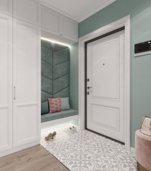 Безумно красивый дизайн - проект кухни - гостиной и коридора. 05