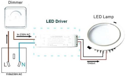Диммер для светодиодных ламп 220 в. 07 Диммер для светодиодных ламп 220 в. 07