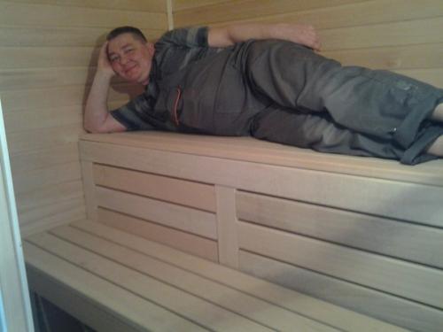 Встроенная финская мини - сауна на даче своими руками. 09 Встроенная финская мини - сауна на даче своими руками. 09