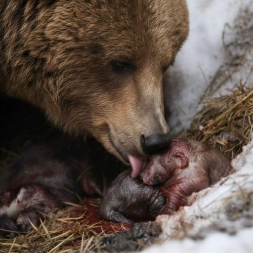 Как медведица жизнь в глубоком сне дарит. 01