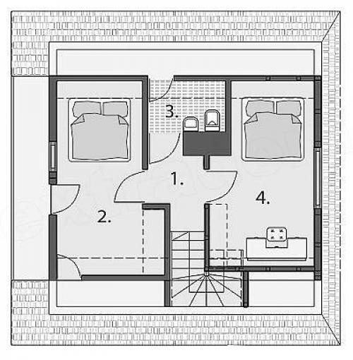 Каркасный дом 125 m? 03