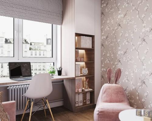 Потрясающая детская комната от студии а + б. площадь 13 кв. 03