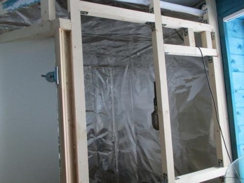 Встроенная финская мини - сауна на даче своими руками. 03 Встроенная финская мини - сауна на даче своими руками. 03