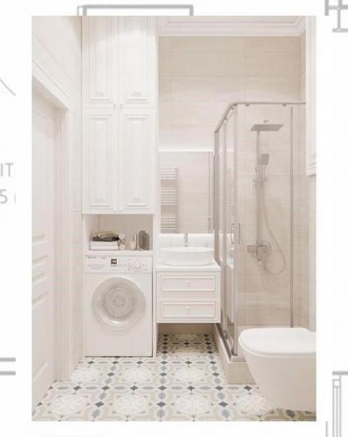 Белый цвет и светло-серые оттенки обладают полезными оптическими свойствами: они увеличивают пространство и делают комнату светлее. 07