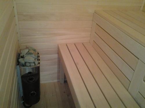 Встроенная финская мини - сауна на даче своими руками. 08 Встроенная финская мини - сауна на даче своими руками. 08