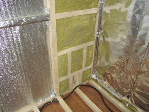 Встроенная финская мини - сауна на даче своими руками. 02 Встроенная финская мини - сауна на даче своими руками. 02