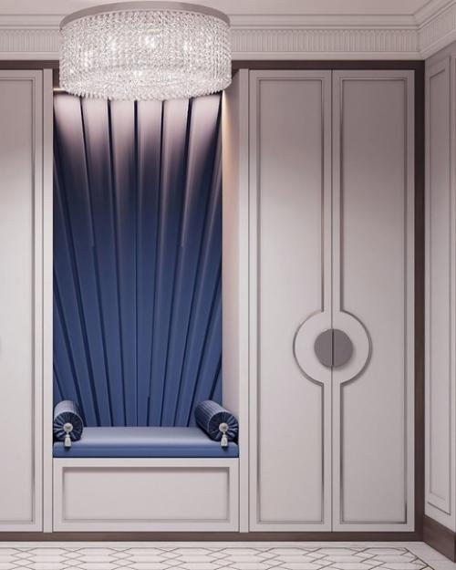 Изысканный дизайн - проект прихожей. 05