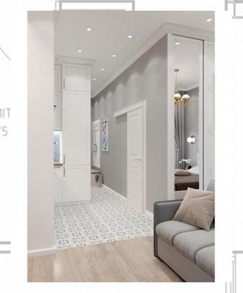 Белый цвет и светло-серые оттенки обладают полезными оптическими свойствами: они увеличивают пространство и делают комнату светлее. 05