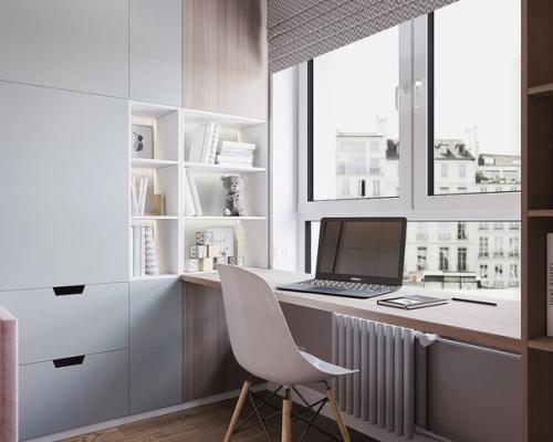 Потрясающая детская комната от студии а + б. площадь 13 кв. 04