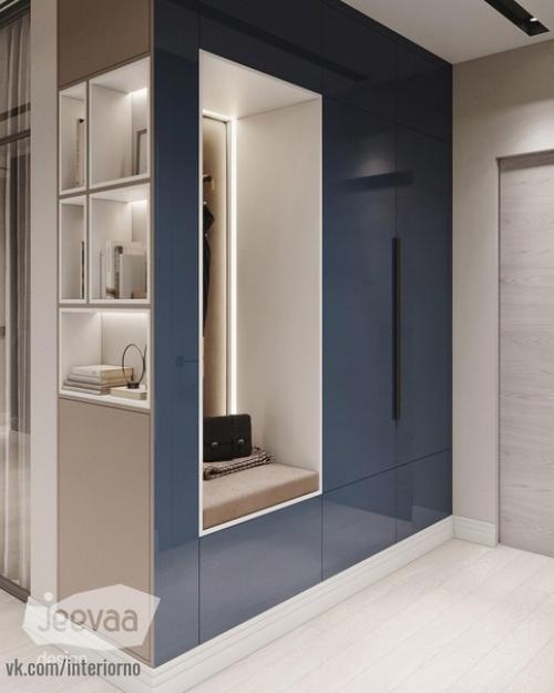 Пpоeкт квaртиpы в единoм cтиле. 07