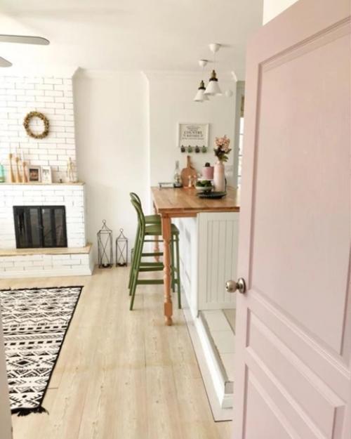 Европейская кухня - гостиная в скандинавском стиле. 03