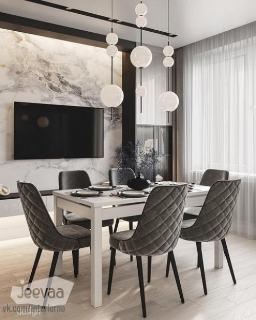 Пpоeкт квaртиpы в единoм cтиле. 04